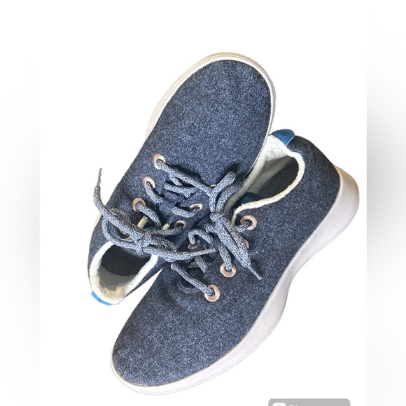 Allbirds Wool Runner Womens Size 10 Navy Blue Running. - Picture 2 of 7